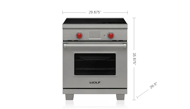 Wolf IR304PESPH 30 Professional Induction Range
