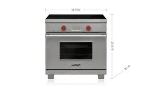 Wolf IR365PESPH 36 Professional Induction Range