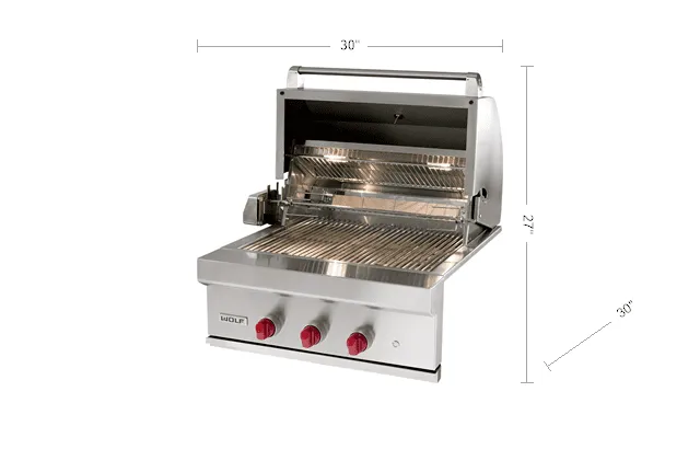 Wolf OG30LP 30 Outdoor Gas Grill