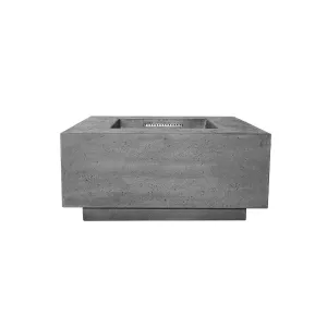 Xo Appliance XOFSQR3636GR Fire Square Table 36 X 36 Natural Gas Fired Gfrc - Gray