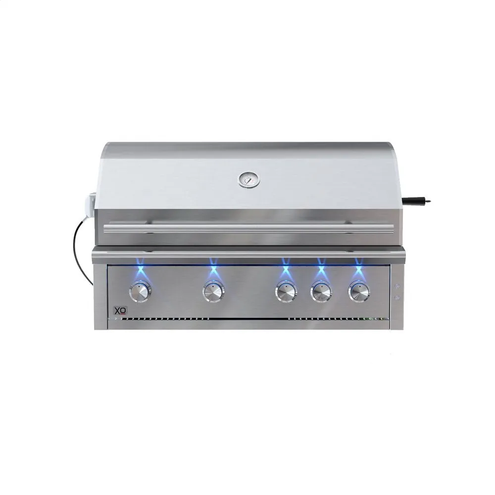 Xo Appliance XOGRILL42L 42In Grill 4 Burner W/ Rotiss Burner Lp