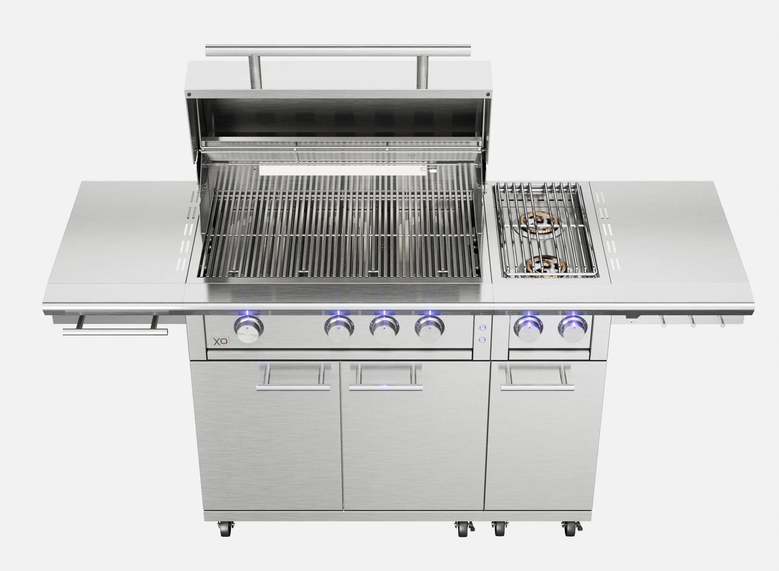 Xo Appliance XOGSIDEBXLTN Xo Performance Xlt Double Side Burner Ng