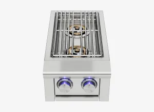 Xo Appliance XOGSIDEBXLTN Xo Performance Xlt Double Side Burner Ng