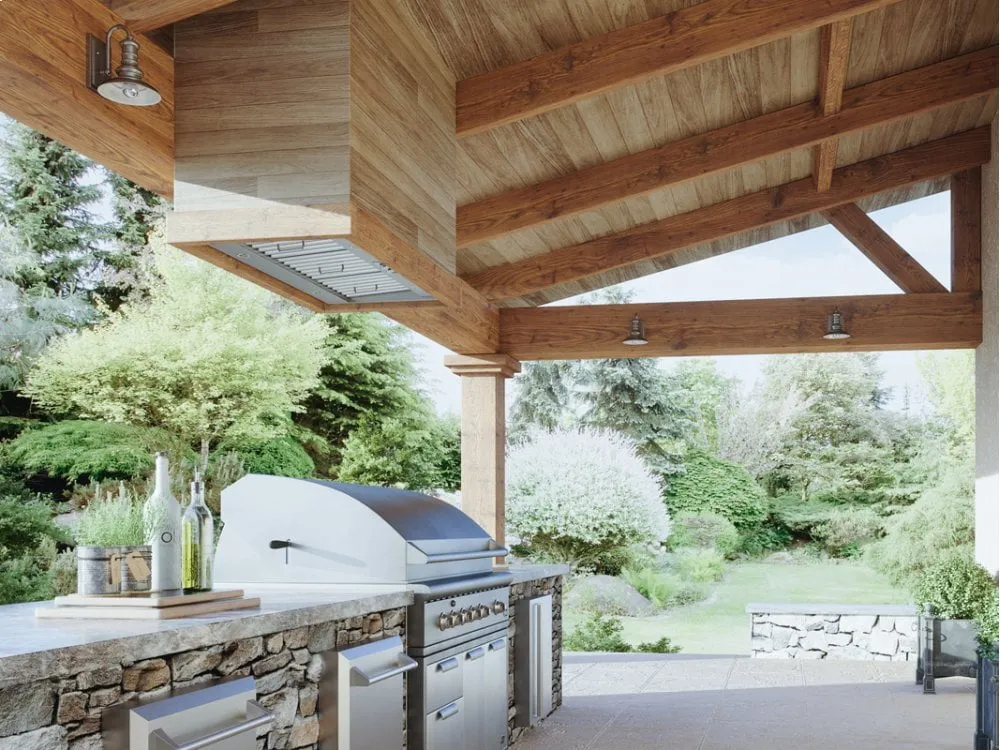 Zephyr AK9858AS 60 Spruce Insert Outdoor