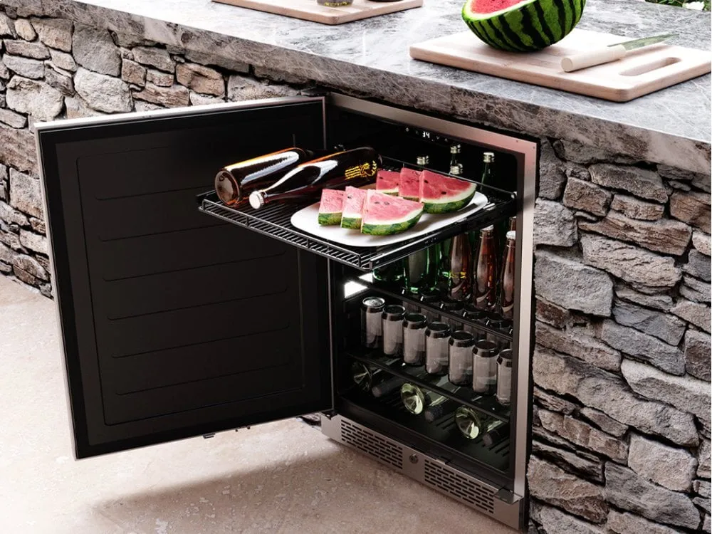 Zephyr PRB24C01ASOD 24 Outdoor Single Zone Beverage Cooler